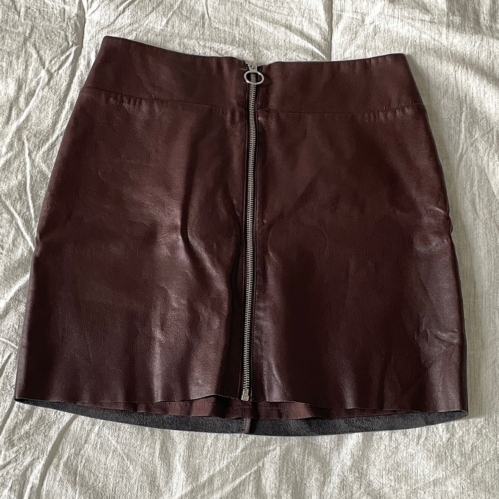Forever 21 Leather Skirt